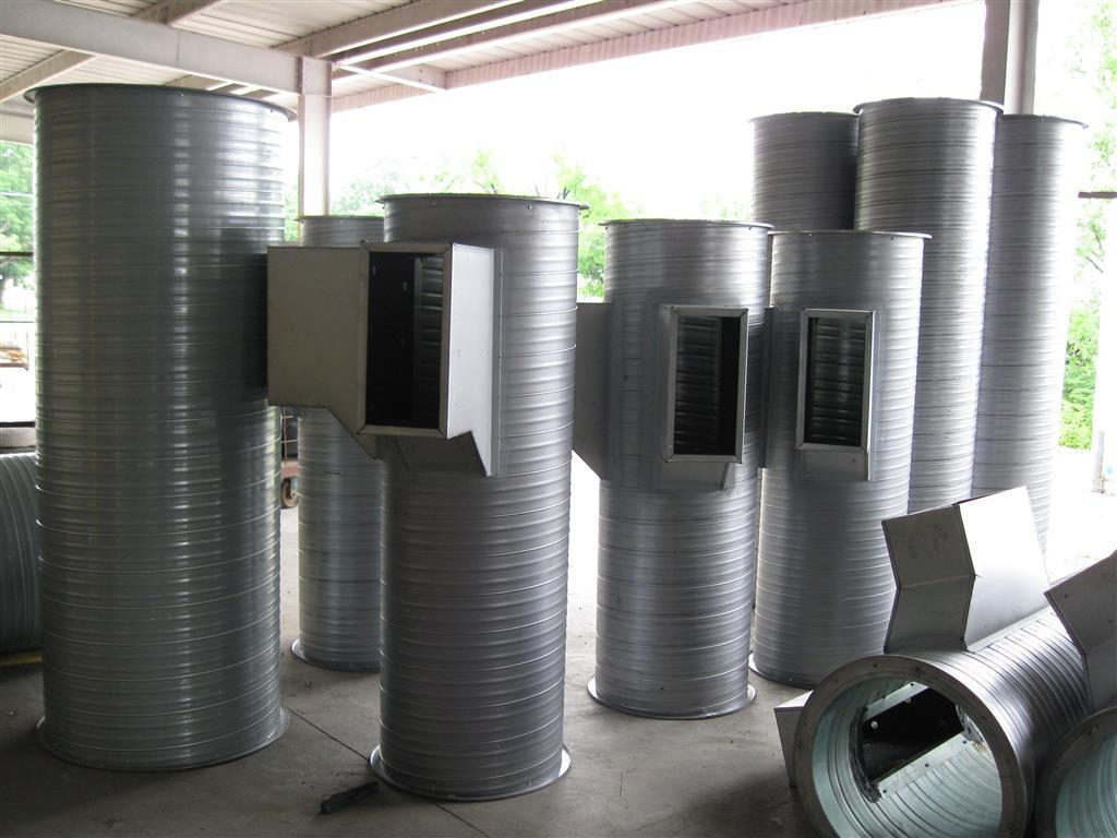 Galvanneal Spiral Ductwork